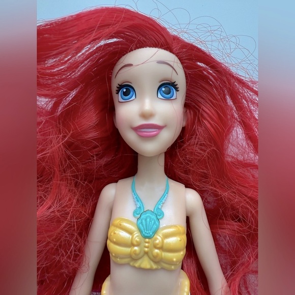 2 Little Mermaid Doll Set with Red Hair (10โ Light up and 6โ Younger model) - Picture 13 of 13